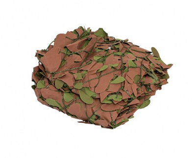 Массеть Экон М-Профи на сетевой основе, зелено-коричневый 1,5х6 м