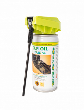 Ружейное масло Тайга Хвойно-травянной 140 мл с распылительной головкой-трансформером