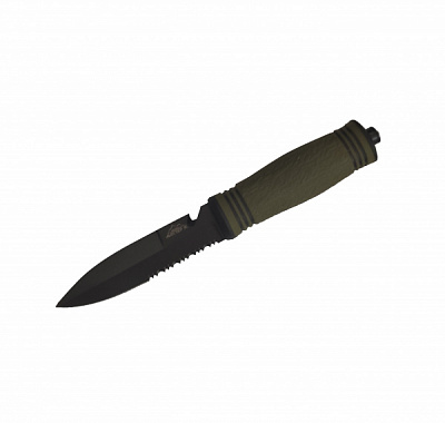 Нож охотничий болотный Мастер К, клинок 11 см со стропорезом