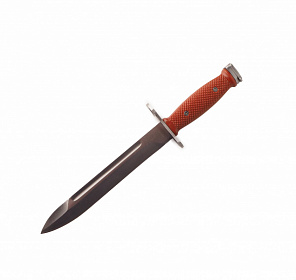 Нож тактический АК-74, красная рукоять