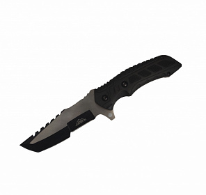 Нож тактический лезвие серебристо-черное 22,5 см, клинок 9,5 см