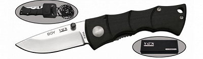 Нож складной хоз.бытовой с чехлом из кайдекса К494