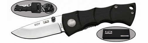 Нож складной хоз.бытовой с чехлом из кайдекса К494