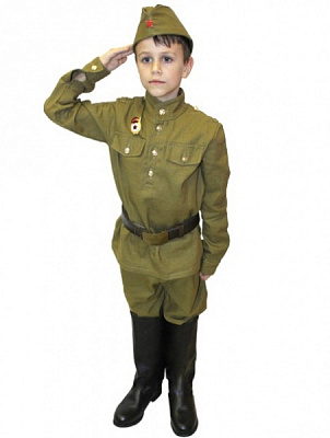 Костюм детский военный солдатский ВС СССР