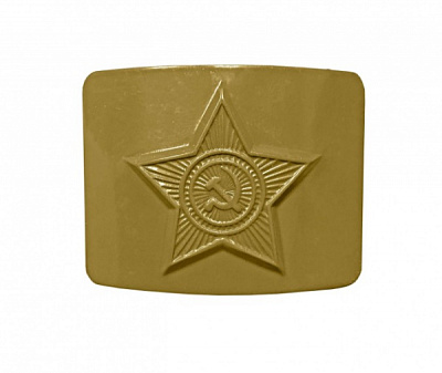 Бляха солдатская СССР звезда советской армии, олива