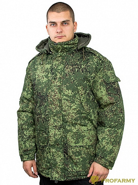 Куртка уставная ZPR-18 зеленая цифра
