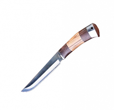 Нож охотничий, деревянная рукоять, лезвие 21 см