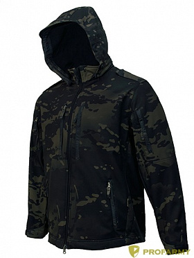 Куртка Mistral XPS69-4 Softshell multicam black